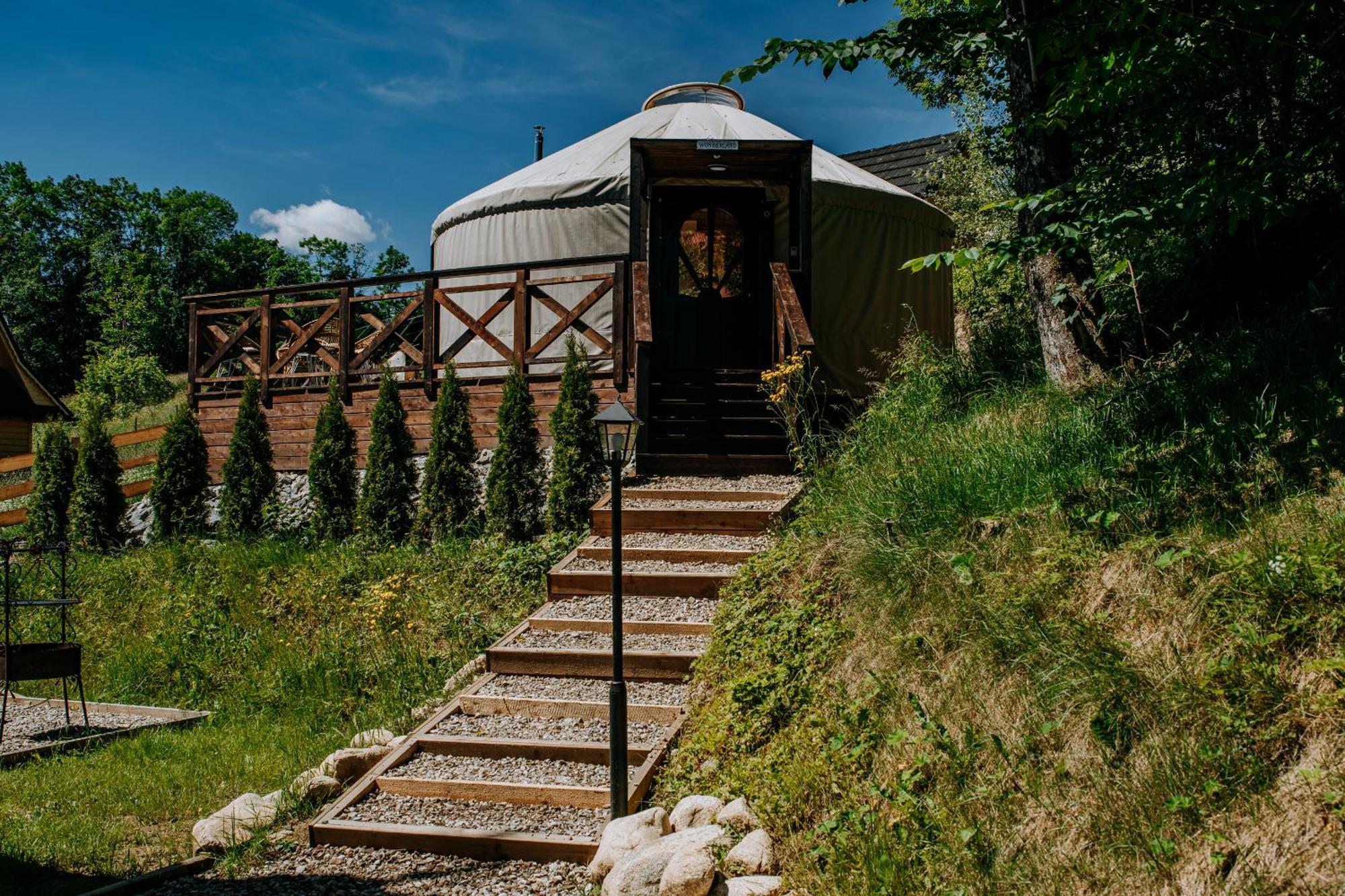 Jurta Na Wypasie - Luksusowy Namiot Z Widokiem Na Gory - Jacuzzi, Sauna, Split Ac, Private, Star View Закопане Экстерьер фото