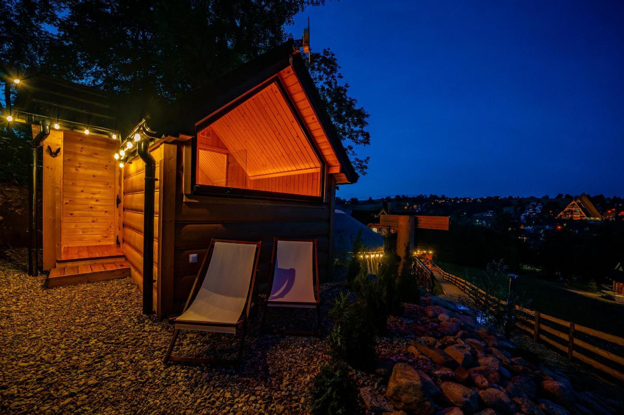Jurta Na Wypasie - Luksusowy Namiot Z Widokiem Na Gory - Jacuzzi, Sauna, Split Ac, Private, Star View Закопане Экстерьер фото