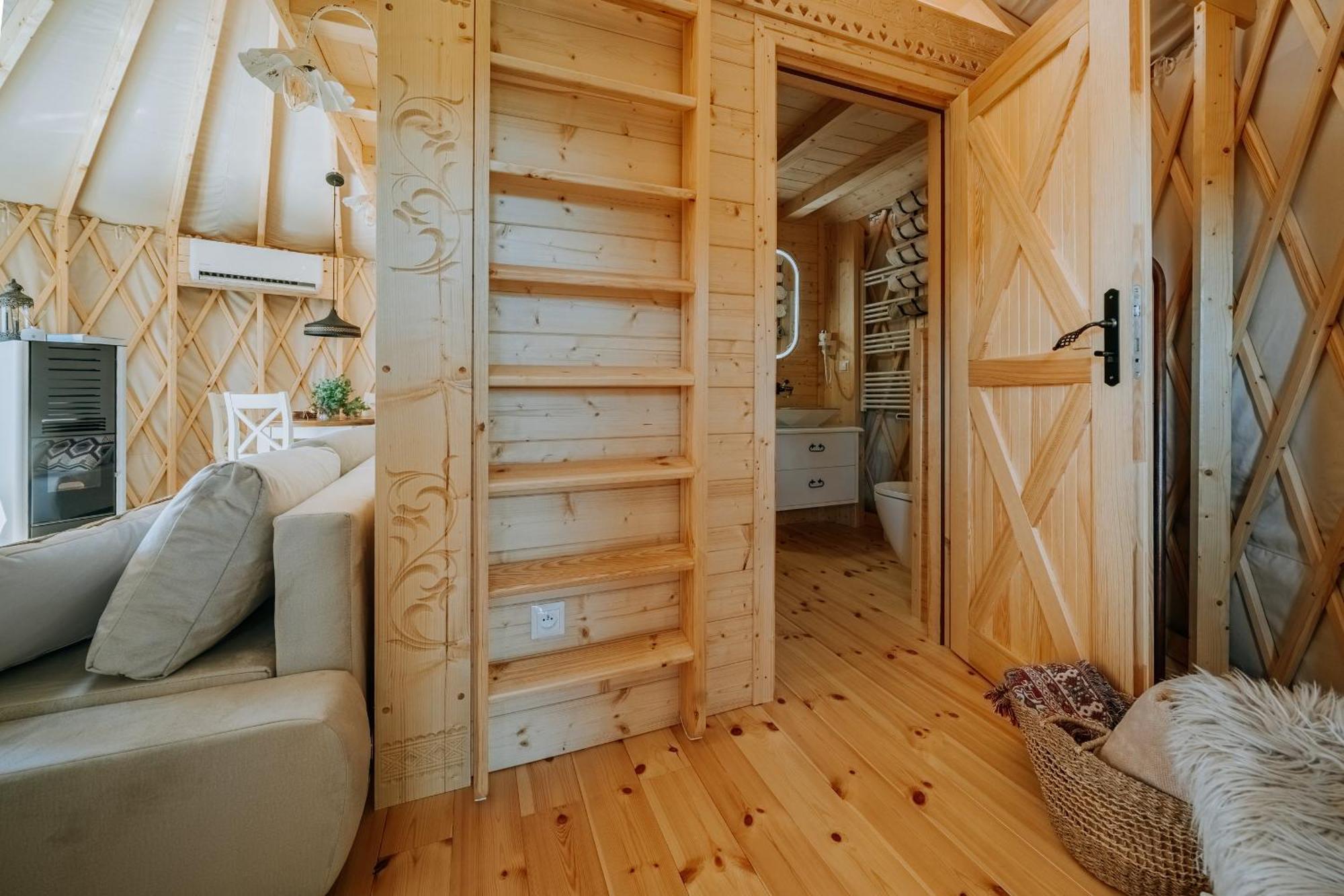 Jurta Na Wypasie - Luksusowy Namiot Z Widokiem Na Gory - Jacuzzi, Sauna, Split Ac, Private, Star View Закопане Экстерьер фото