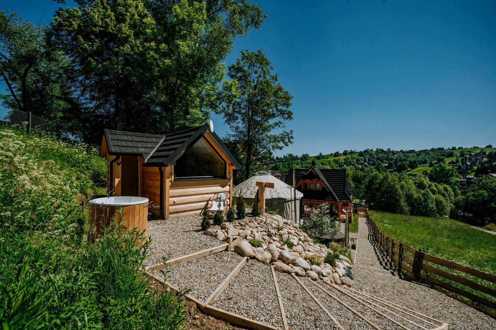 Jurta Na Wypasie - Luksusowy Namiot Z Widokiem Na Gory - Jacuzzi, Sauna, Split Ac, Private, Star View Закопане Экстерьер фото