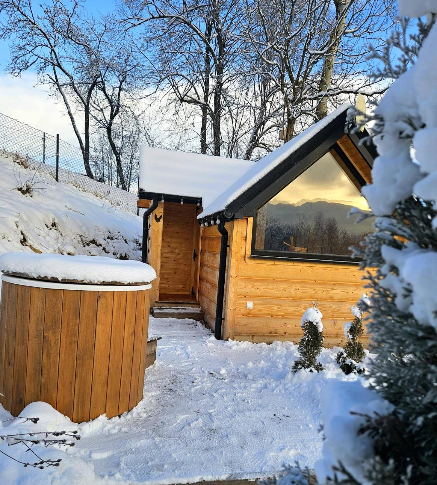 Jurta Na Wypasie - Luksusowy Namiot Z Widokiem Na Gory - Jacuzzi, Sauna, Split Ac, Private, Star View Закопане Экстерьер фото